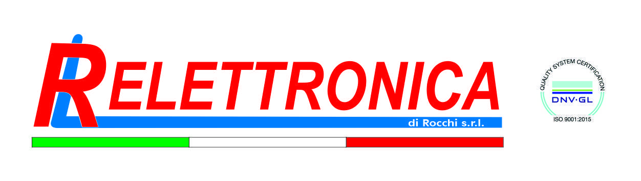 Logo RL Elettronica con certificazione ISO 9001:2015